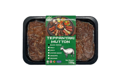 Hari Teppanyaki Mutton Black Pepper 羊肉黑胡椒 150gm（VIP会员价：RM13.80）